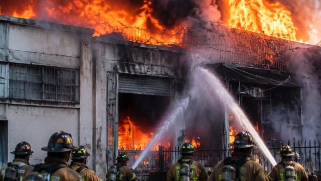 Firefighters Struggle to Contain Prolong