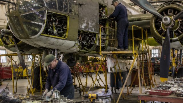 Revitalizing History: Major Repairs Underway for B-25 Executive Sweet