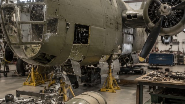 Significant Progress in Restoring Historic B-24 Liberator at Museum